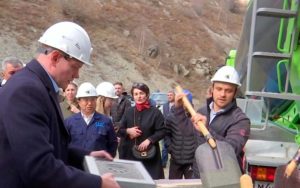 В Северной Осетии заложили первый куб бетона в строительстве малой ГЭС «Барс»