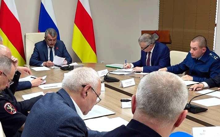 Сергей Меняйло провел заседание Оперативного штаба
