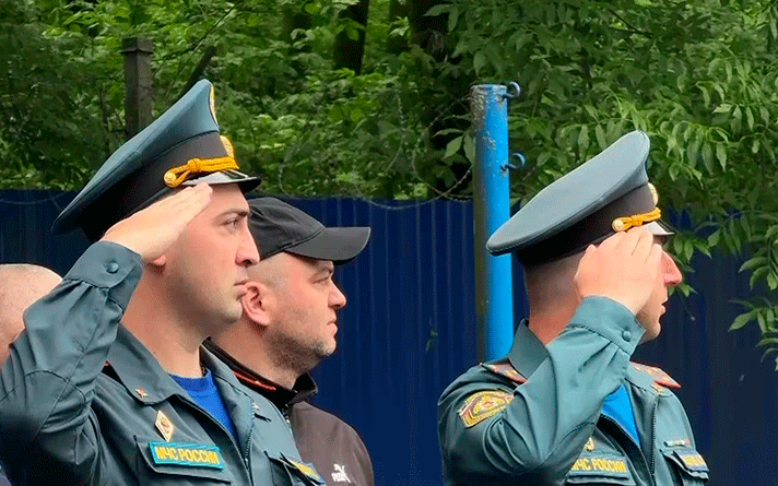 Сотрудники МЧС учувствовали в Соревнованиях по пожарно-спасательному спорту