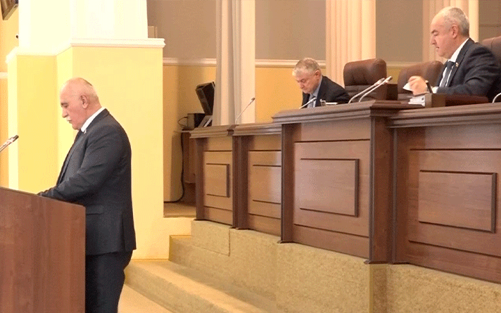 Во Владикавказе прошло заседание Совета парламента